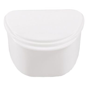 Denture Bath Boxes, 12/Box, White