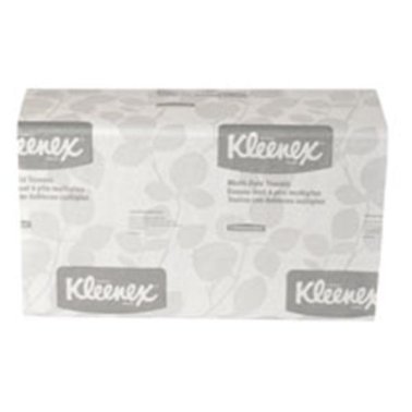 Kleenex Multi-Fold Towels, 1-Ply, White, 9.2" x 9.4"