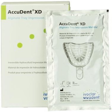 AccuDent XD System, Tray Material, Alginate