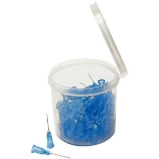 Appli-Vac 3/4 Syringe Tips, 25 Gauge, Blue