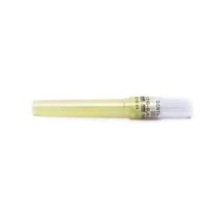 Quala Disposable Injection Needles, Plastic Hub, 27ga Short, 1" (.4x25mm), Orange