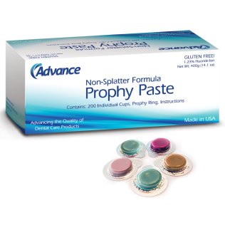 Advance Prophy Paste, Medium Grit, Assorted