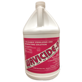 WAVICIDE-01 Cold Sterilant, 2.65%, High-Level Disinfection, Gallon, 2.65% glutaraldehyde sterilant
