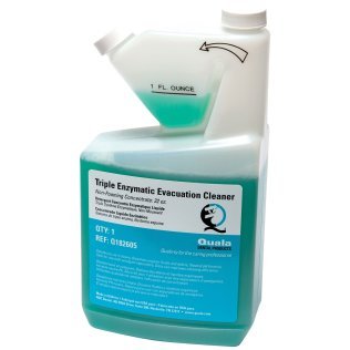 Quala Triple Enzymatic Cleaner, System Cleaners, 32oz bottle