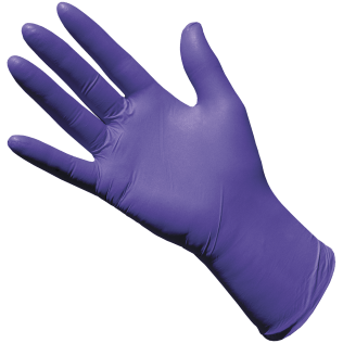 Pulse Logic Nitrile Powder-free Gloves, X-Small