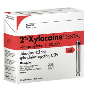Xylocaine 2%, Lidocaine HCI, With Epinephrine, 1:100,000