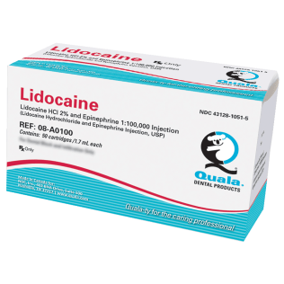 Quala Lidocaine 2%, with Epinephrine, 1:100,000