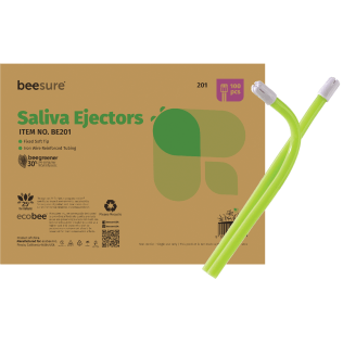 BeeSure Saliva Ejectors, Green