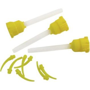Automix Intra-oral Mixing Tips, Yellow, Pack of 70