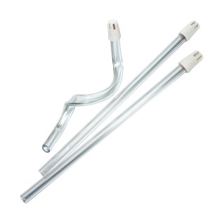 SafeBasics Saliva Ejectors, Unscented Tips, Clear Body with White Tip