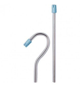 ASA Saliva Ejectors, Non-sterile, Clear with Blue Tips