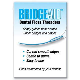 Bridgeaid Floss Threader, Interproximal Dental Pack