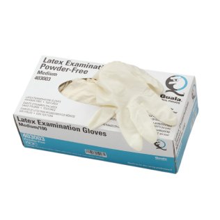 Quala Latex Powder-free Gloves, X-Small