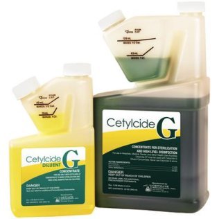 Cetylcide-G, High-level disinfection, 32oz Bottle