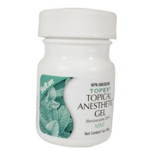 Topex Topicals Gel, 20% Benzocaine, Mint