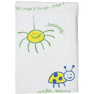 2-Ply Tissue/Poly Towel & Bib, 2+1 Ply, 13" x 18" Bugs N Things