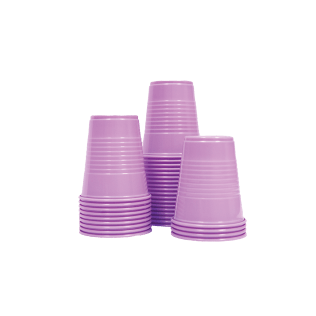 Advance Basic Plastic Cups, Lavender