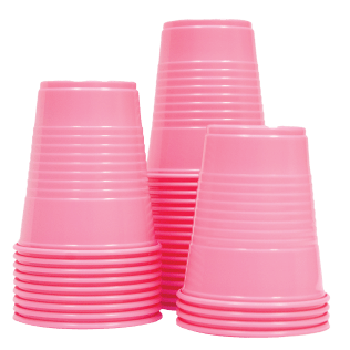 Advance Basic Plastic Cups, Mauve