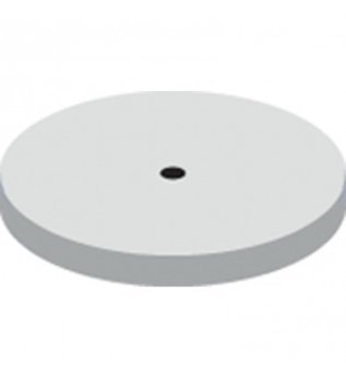 NTI Silicone Polishers (Porcelain), Pre-Polishing (White), UM, Large Disc, P0301-220