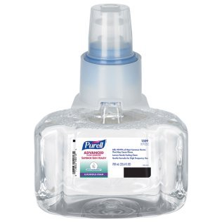 Purell Advanced Foam Hand Sanitizer - 70% Ethyl Alcohol, Sanitizer, Dispenser Refill, 700ml