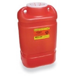 BD Open Top Sharps Collectors, One-Piece, Multi-Use, X-Large, 5 Gallon