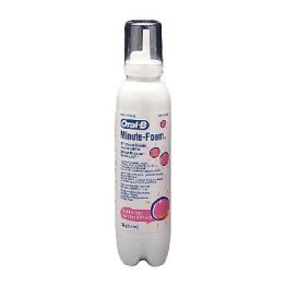 Oral-B Minute-Foam 1.23% APF Foaming Solution, Topical Fluoride, Bubble Gum