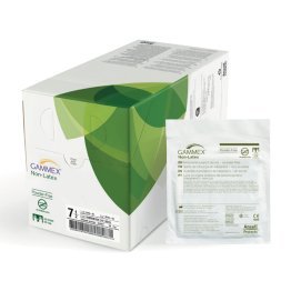GAMMEX Sterile Synthetic Powder-Gloves, Powder-free Neoprene, Size 7-1/2 - Dark Green