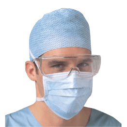 SURGINE II Anti-Fog Surgical Masks Level 2, Masks, Blue