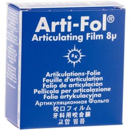 Arti-Fol Articulating Film, Blue, 20m in Dispensing Box
