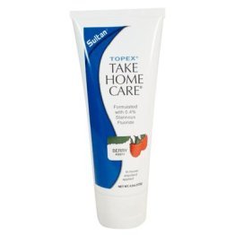 Topex Take Home Care 0.4% Stannous Fluoride Gel, Sensitivity Relief, Berry
