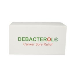 Debacterol Canker Sore Treatment, Pain Relief, Unidose