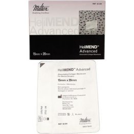 HeliMEND Advanced Membrane Collagen, Bone Regeneration Material, 15 x 20mm