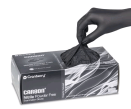 Carbon Nitrile Gloves, Powder-free Small