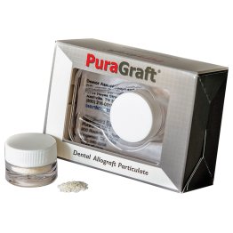 PuraGraft Mineralized Cortical Allograft, .5cc Jar, .25-1mm (250-1000 microns)