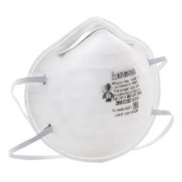 3M N95 Particulate Respirator Mask, Disposable Masks, with Nose Clip