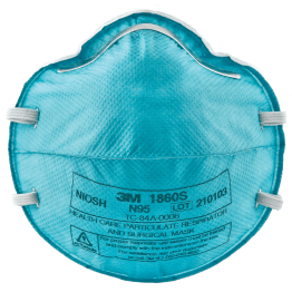 3M N95 Particulate Respirator Mask, Small - #1860S, box of 20