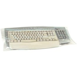 Clear Protection Keyboard Cover, 250/Box, Size 22" wide by 14" long