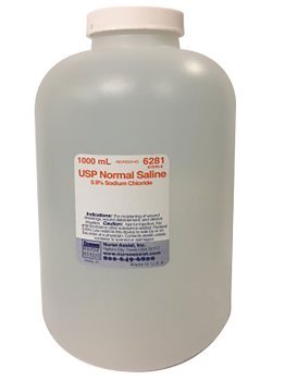 Sodium Chloride 0.9% Irrigation Solution, 1000ml bottle