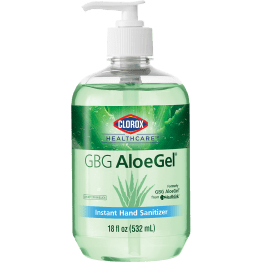 Clorox Healthcare GBG AloeGel Hand Sanitizer, 64% Ethanol