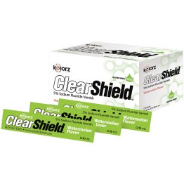 Kolorz ClearShield 5% Sodium Fluoride Varnish, Large Pack, Caramel