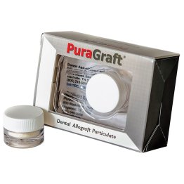 PuraGraft Mineralized/Demineralized Cortical Allograft, Cortical, 1cc Jar .25-1mm (250-1000 microns)
