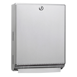 C-Fold and Multi-Fold Towel Dispenser, 15 3/8 x 11 1/4 4 1/16, Chrome Disp. 1/box
