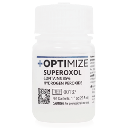 Optimize Superoxol Bleaching Agent, 35% Stabilized Hydrogen Peroxide, Tooth Solution