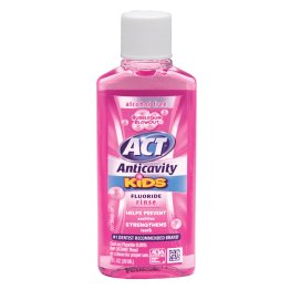Act Anti-Cavity Fluoride Rinse, Rinse for Kids, Bubble Gum