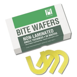 Hygenic Yellow Bite Wafers, Non-laminated