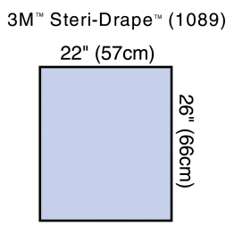 Steri-Drape Surgical Sheets, 22" x 25"