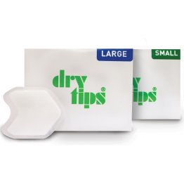 Dry Tips, Saliva Absorption Pads, Large Blue (Adult)