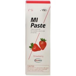 MI Paste without Fluoride, with Recaldent, Strawberry