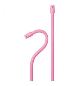 ASA Saliva Ejectors, Non-sterile, Pink with Tips