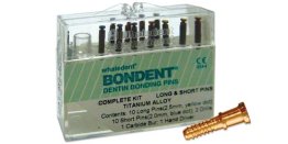 Bondent Bonding Pins, DB-50L, Long, 2.5mm, Yellow